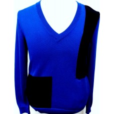 V-Neck long Sleeve Knitted Pullover (4A)